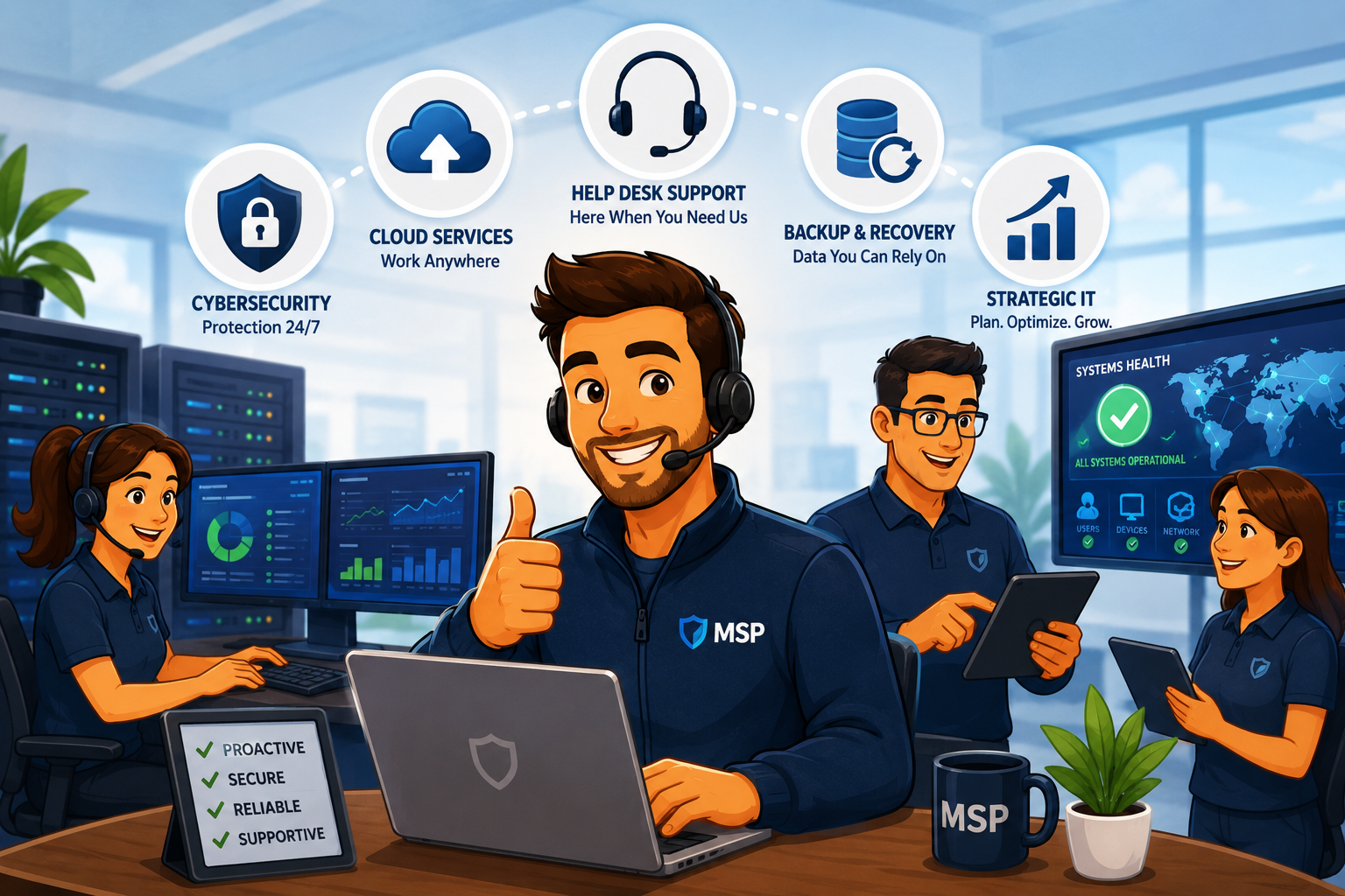 Msp Environment. Examples How to Choose the Right MSP for Your Business | Britec